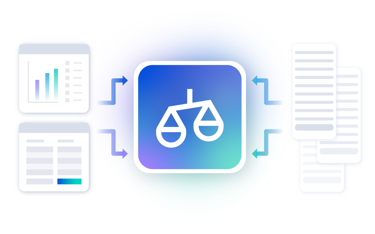 AI account reconciliation software dashboard showing automated financial close and balance sheet reconciliation