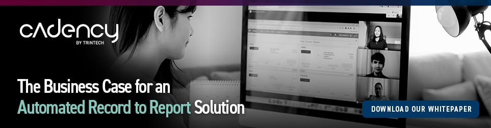 Business Case for Automated Record to Report Solution CTA