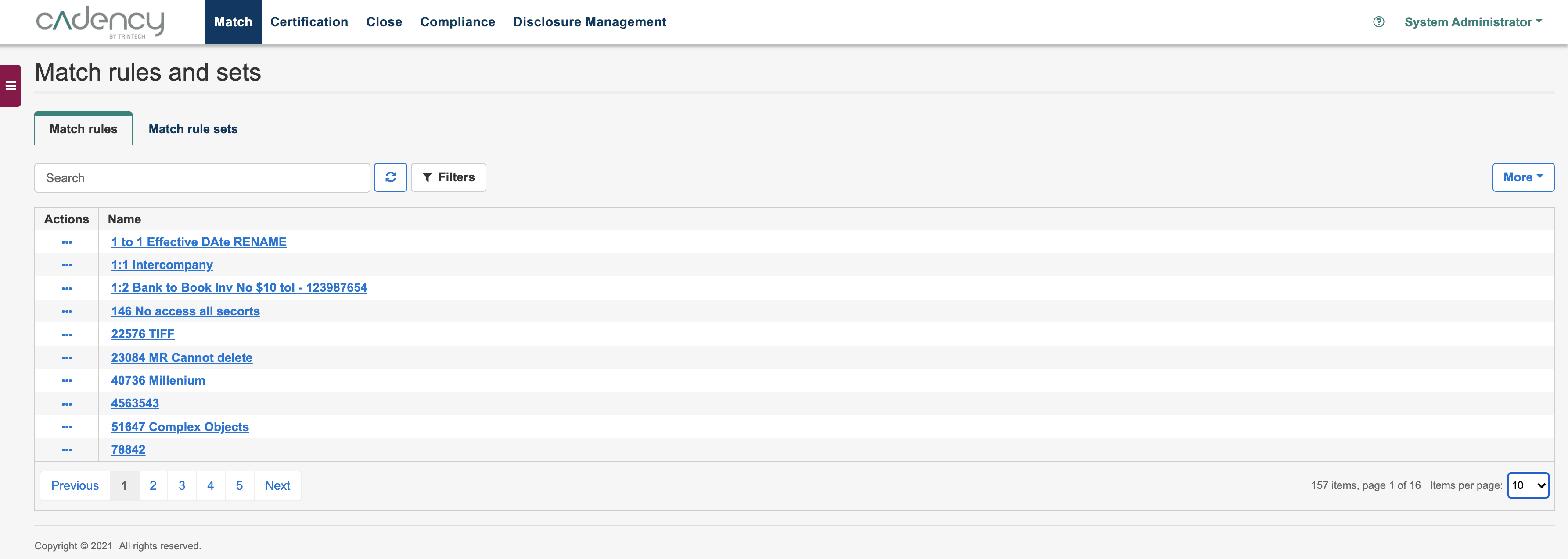 Configurable workflows in Cadency will support the standardized and documented initiation of the intercompany transaction.