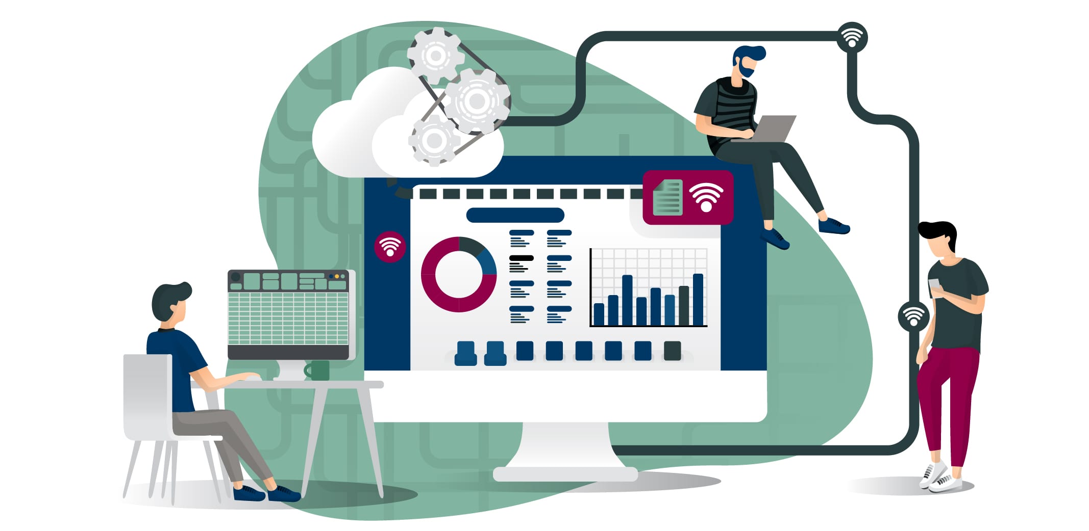 Financial planning and analysis process flow relies on accurate financial insight in real time