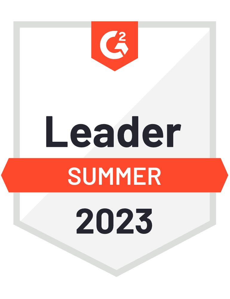 G2 badge for leader in financial close winter 2023