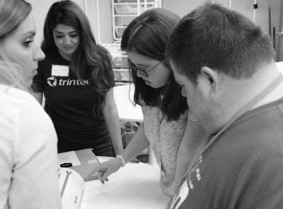 Dallas Trintechers in the Community