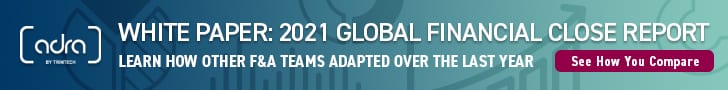 Adra by Trintech White Paper 2021 Global Financial Close Report Learn How Other F&A Teams Performed Over The Last Year CTA