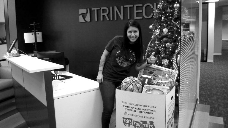 Trintech Gives to Toys for Tots