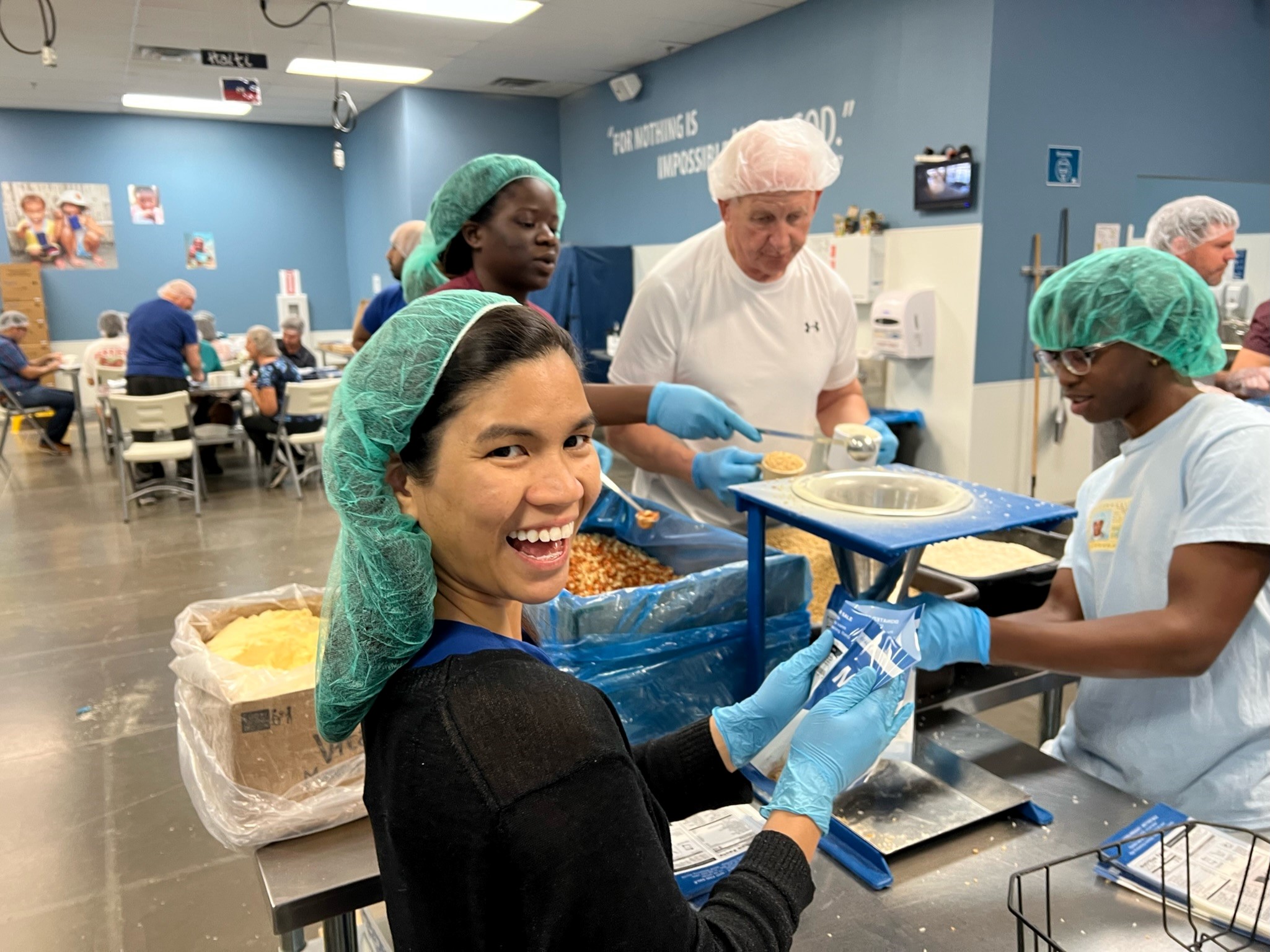 Trintech staff helping out in the community