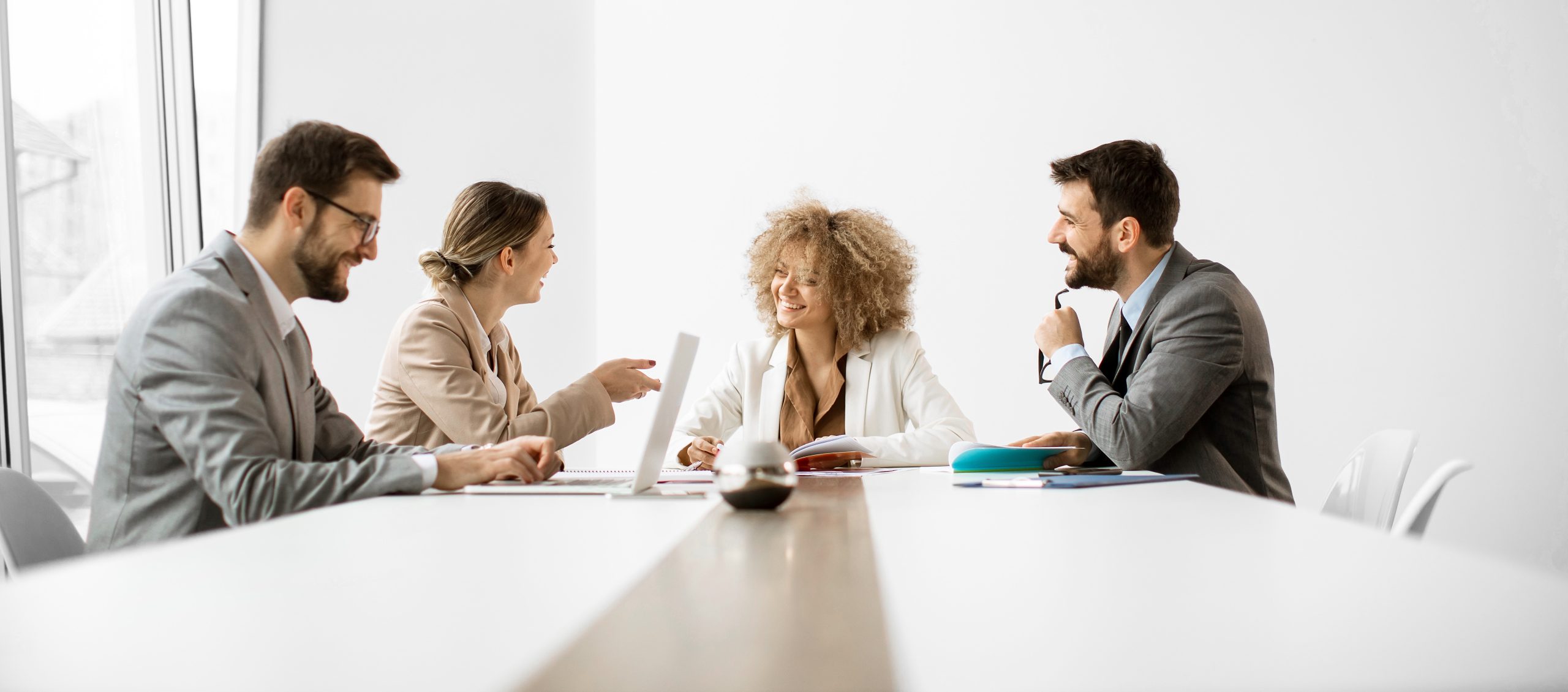 Financial team discussing month-end close