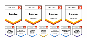 Trintech G2 badges Fall 2025
