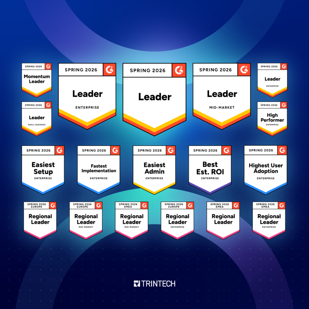 G2 named Trintech one of the best accounting and finance software solutions. Trintech also earns over 20 G2 badges for its financial close and reconciliation software