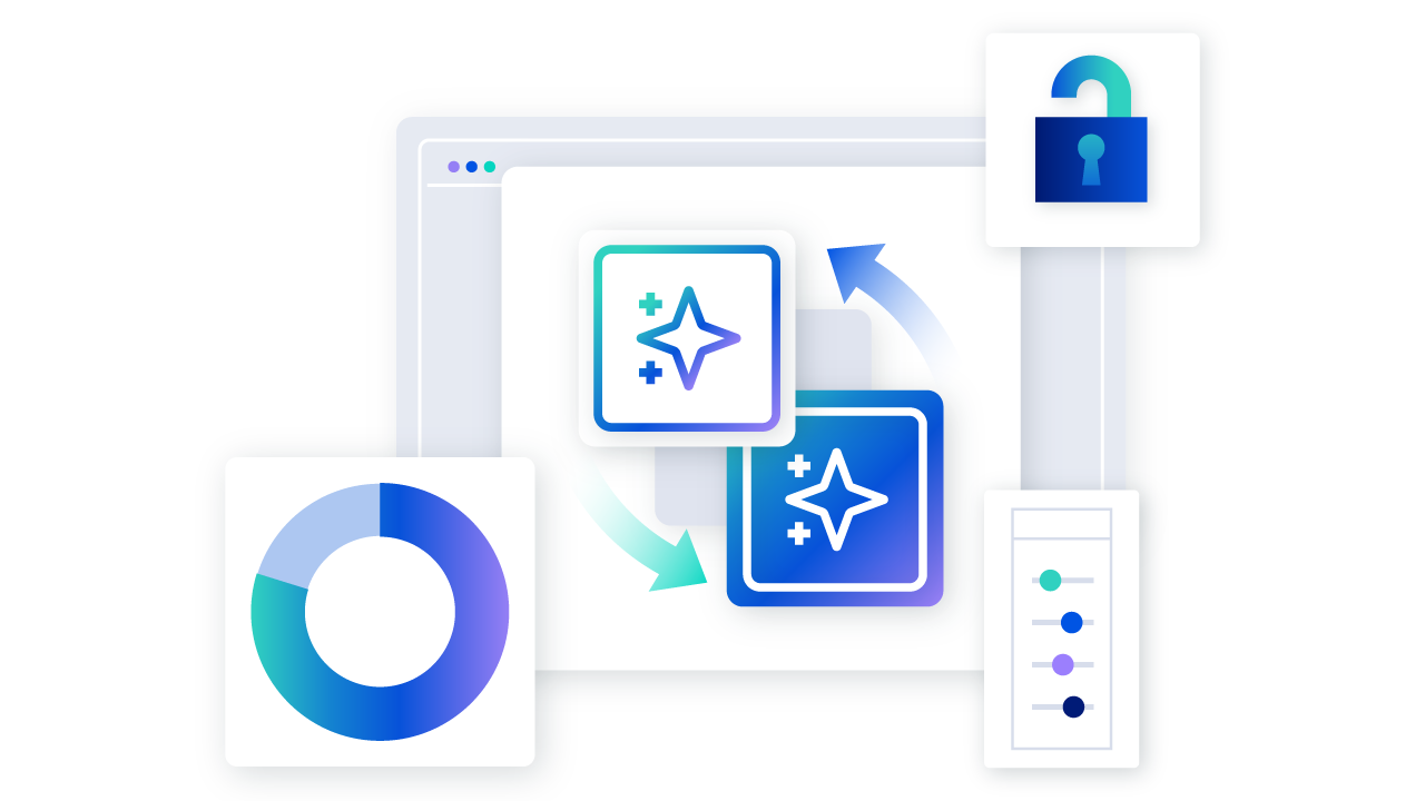 Trintech AI platform interface with financial automation insights