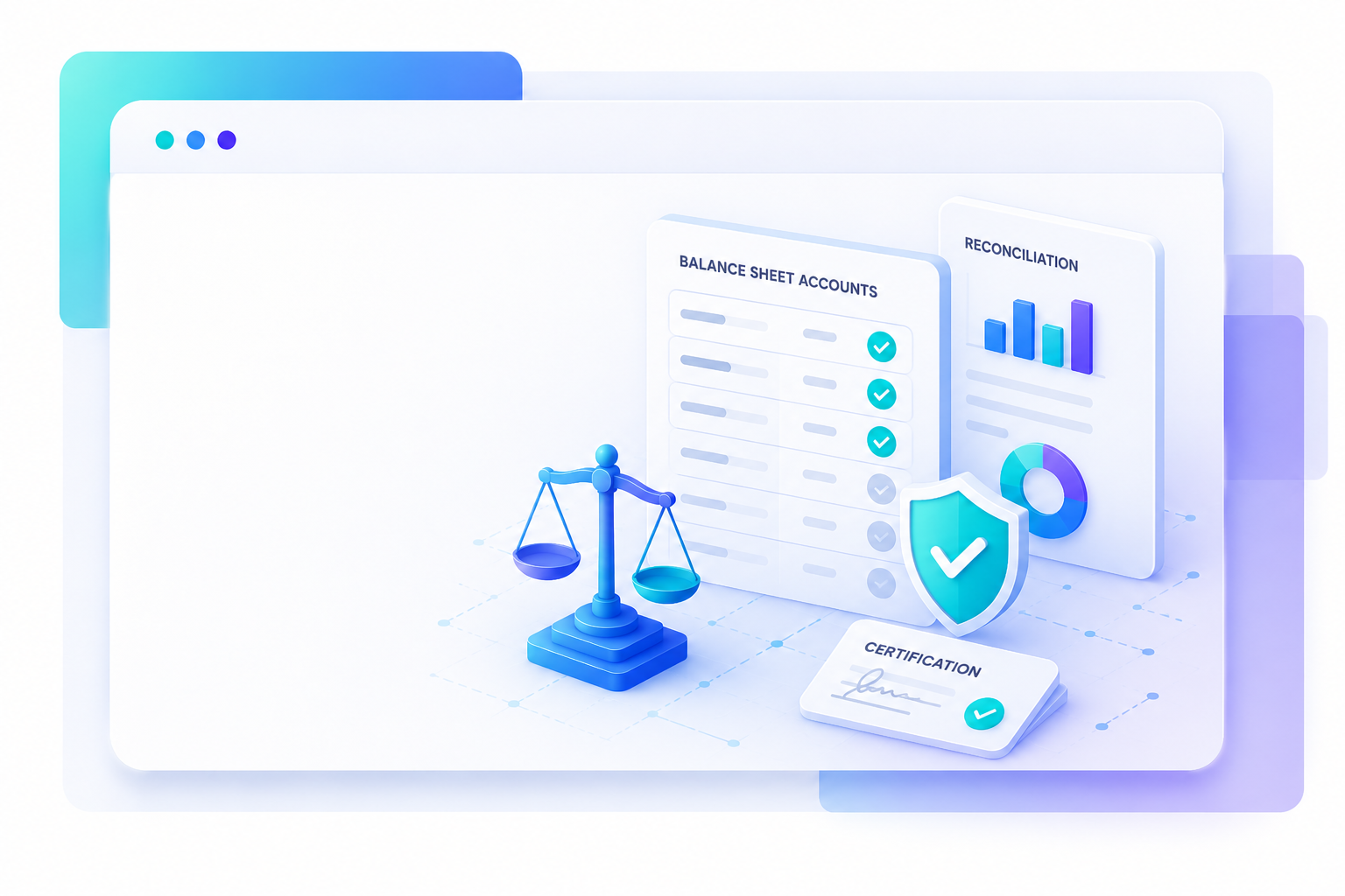 balance sheet account reconciliation and certification process with automation