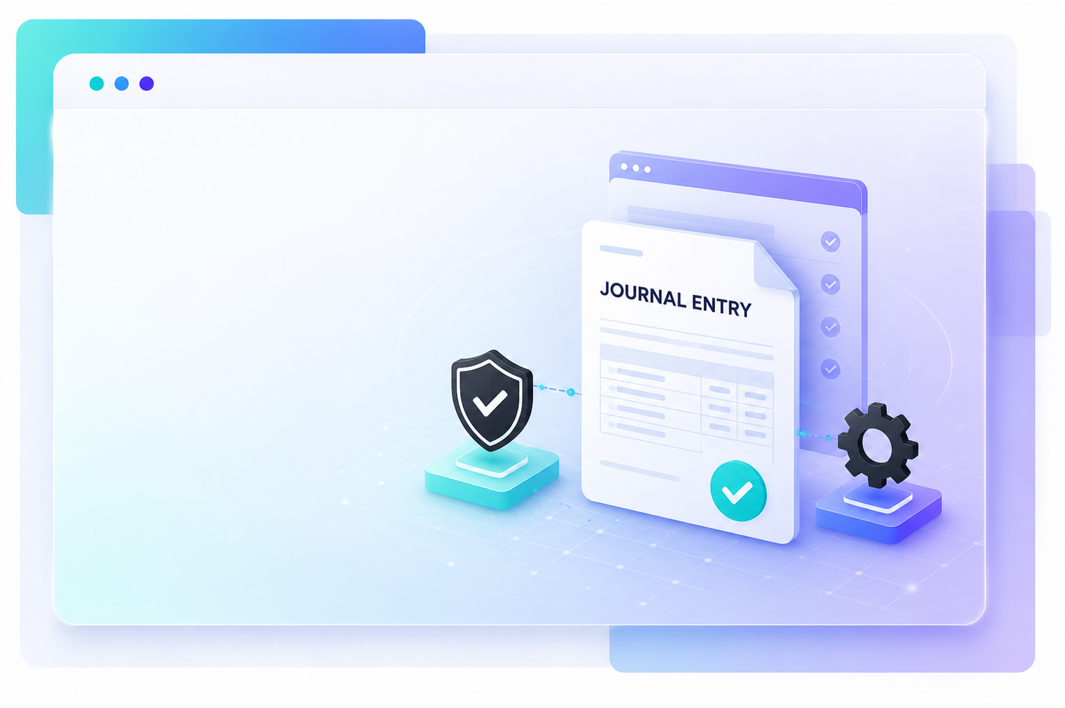 journal entry process with cadency