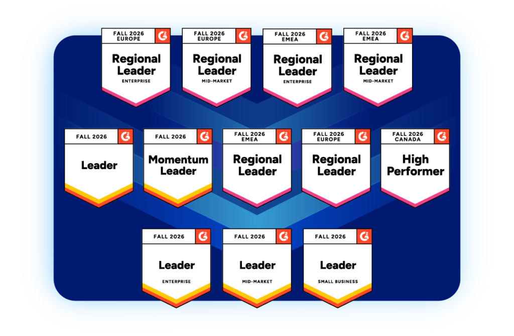 Trintech Earns 16 G2 badges for Fall 2026